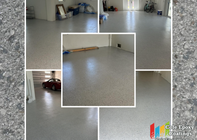 Anchorage Flake Blend Floor in Englewood Beach – 1,900 sq. ft. of Perfection! Cole Epoxy Coatings recently completed a stunning 1,900 square foot epoxy floor installation in beautiful Englewood Beach, Florida.