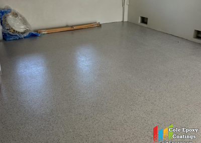 Anchorage Flake Blend Floor in Englewood Beach – 1,900 sq. ft. of Perfection! Cole Epoxy Coatings recently completed a stunning 1,900 square foot epoxy floor installation in beautiful Englewood Beach, Florida.