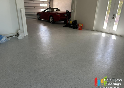 Anchorage Flake Blend Floor in Englewood Beach – 1,900 sq. ft. of Perfection! Cole Epoxy Coatings recently completed a stunning 1,900 square foot epoxy floor installation in beautiful Englewood Beach, Florida.